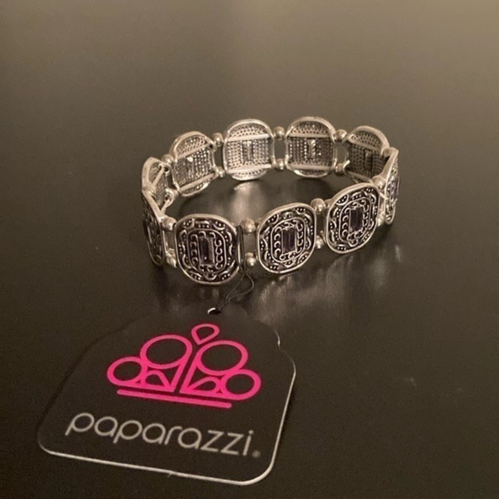 Paparazzi Intricate Silver Bracelet